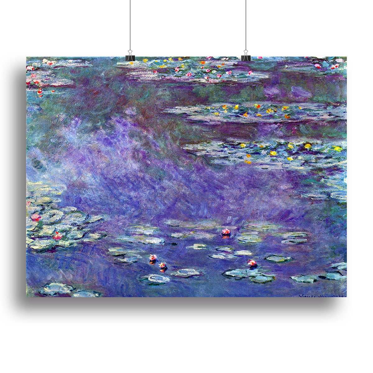 Water Lily Pond 3 by Monet Canvas Print or Poster