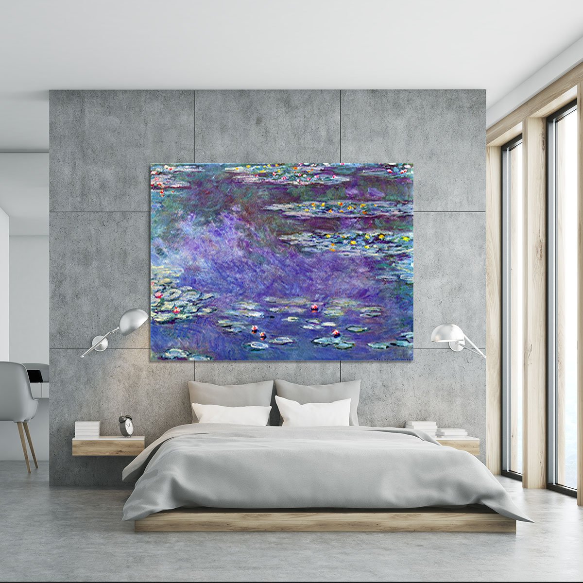 Water Lily Pond 3 by Monet Canvas Print or Poster
