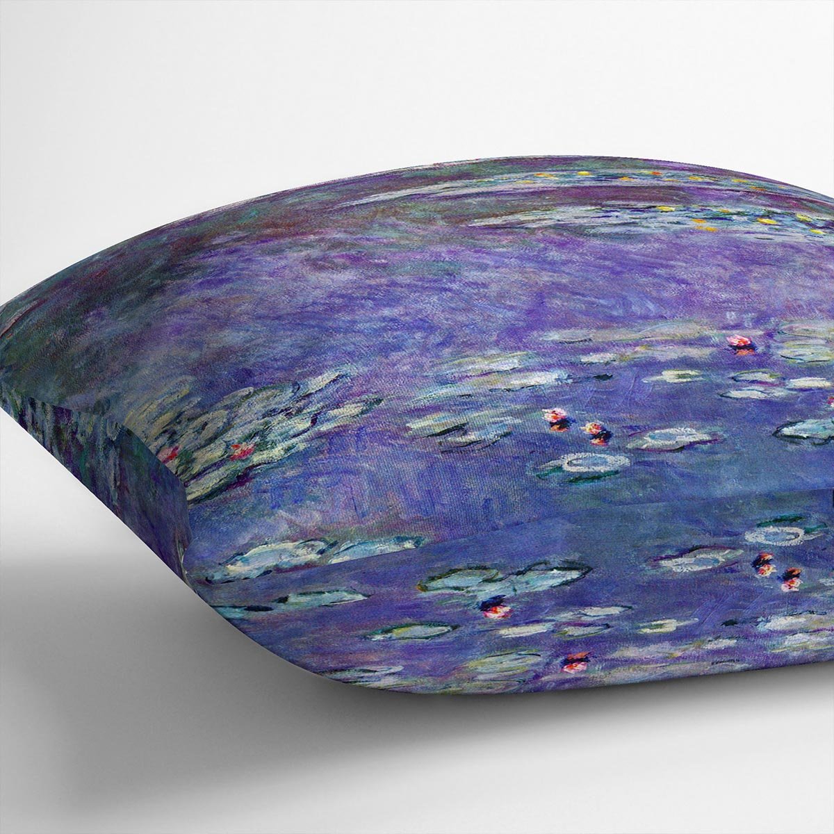 Water Lily Pond 3 by Monet Throw Pillow