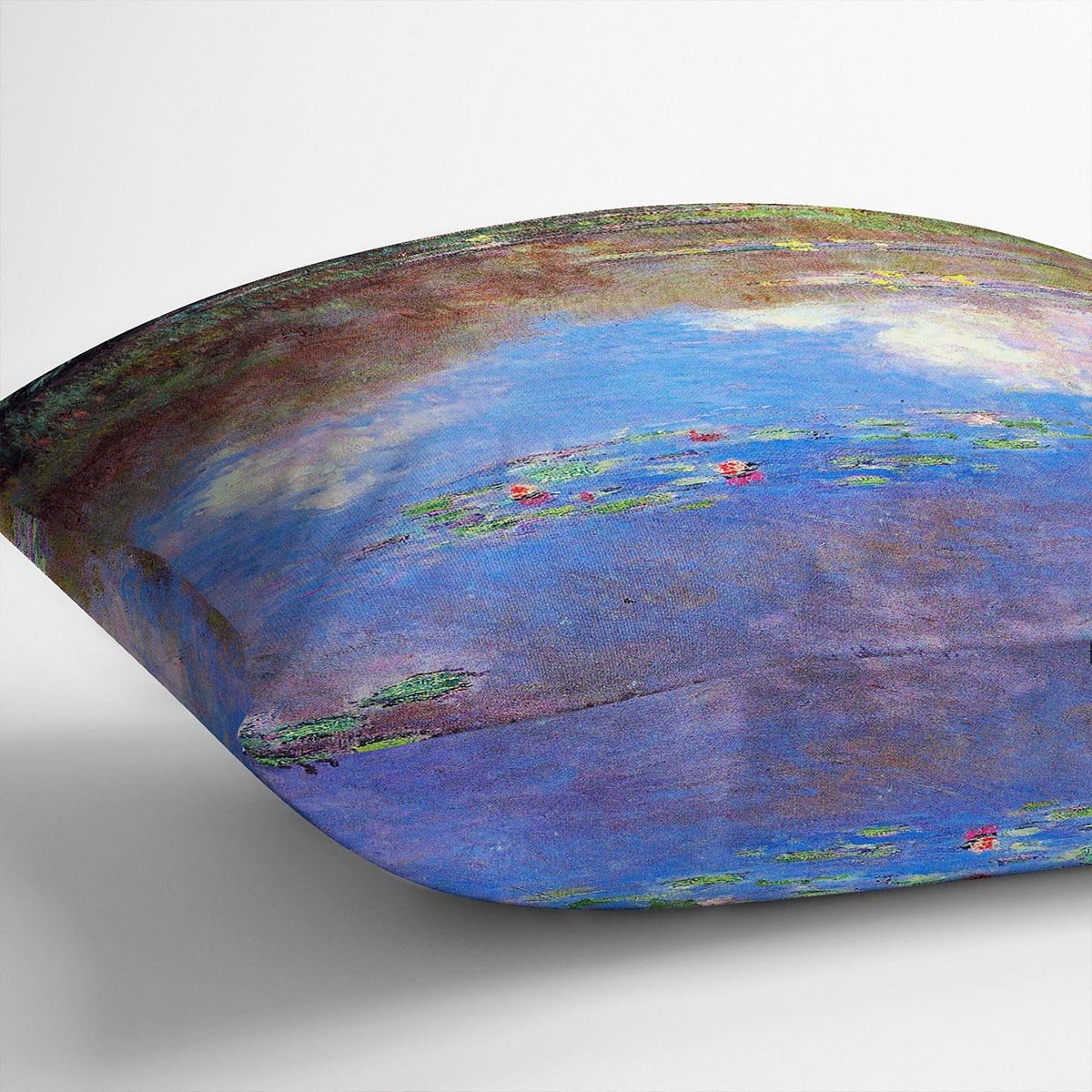 Water Lily Pond 4 by Monet Throw Pillow