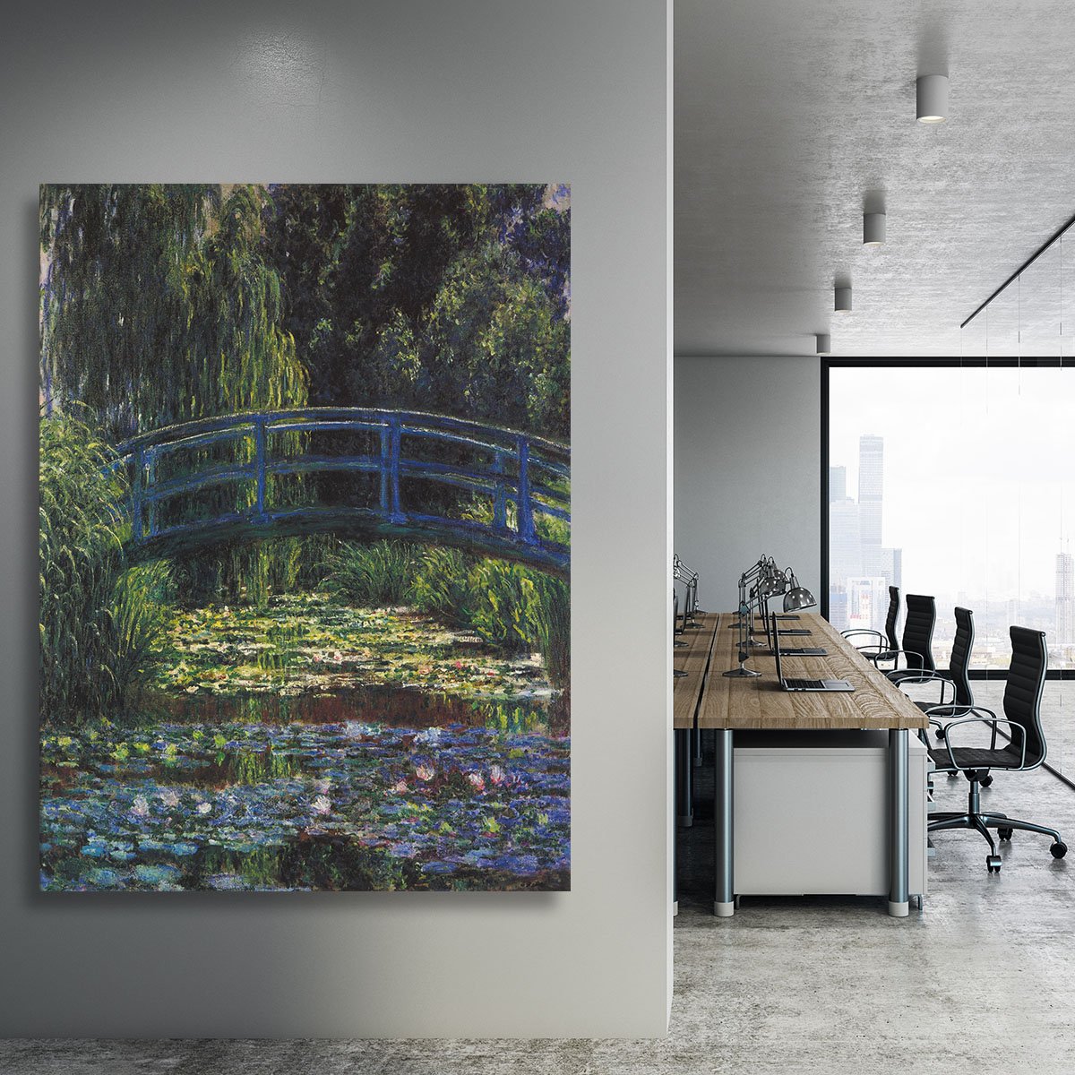 Water Lily Pond 6 by Monet Canvas Print or Poster