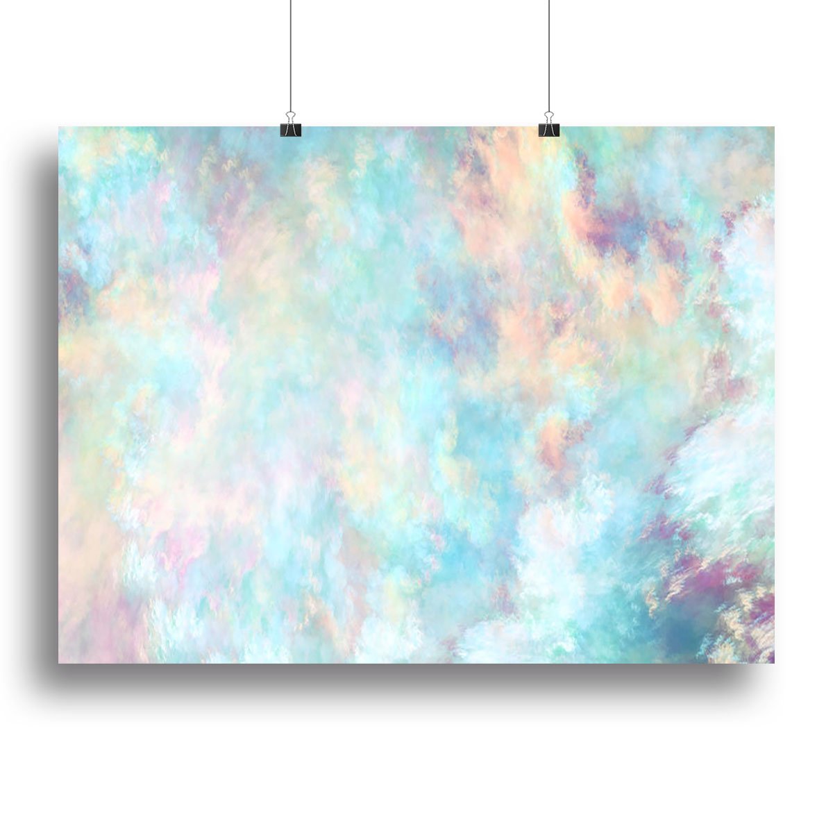 Watercolour Clouds Canvas Print or Poster