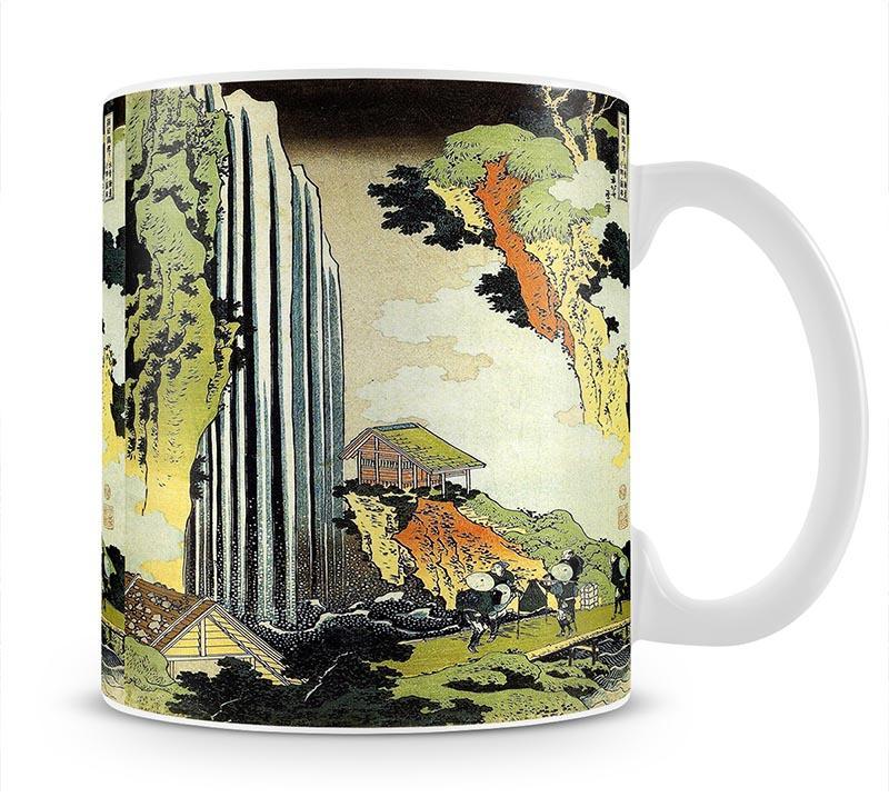 Waterfall by Hokusai Mug - Canvas Art Rocks - 1