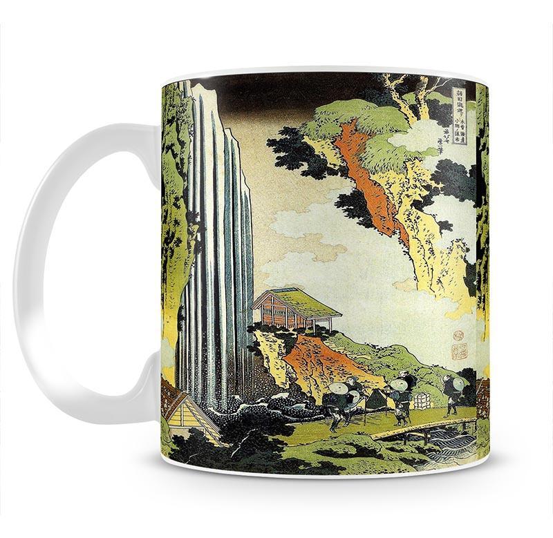 Waterfall by Hokusai Mug - Canvas Art Rocks - 2