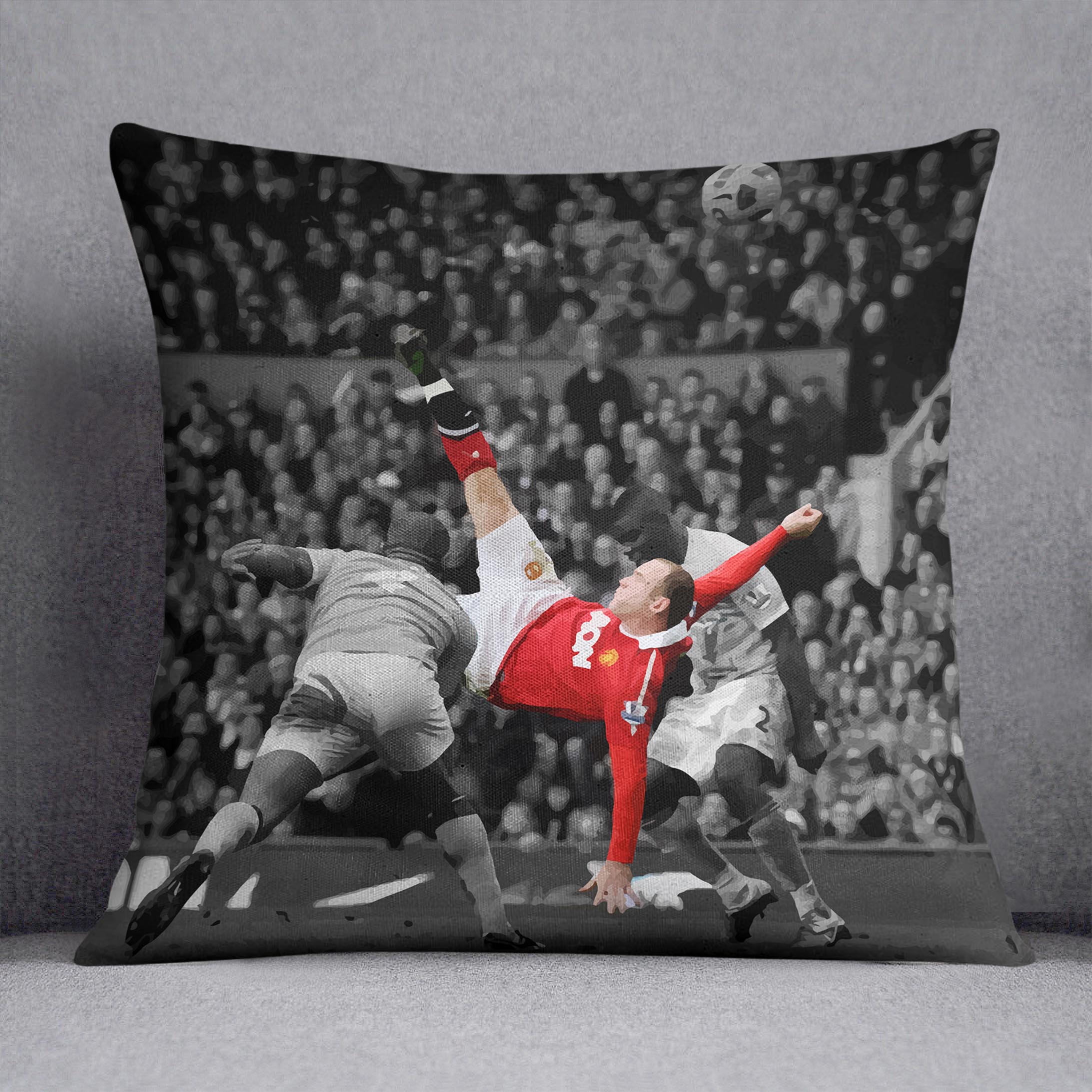 Wayne Rooney Bicycle Kick Cushion