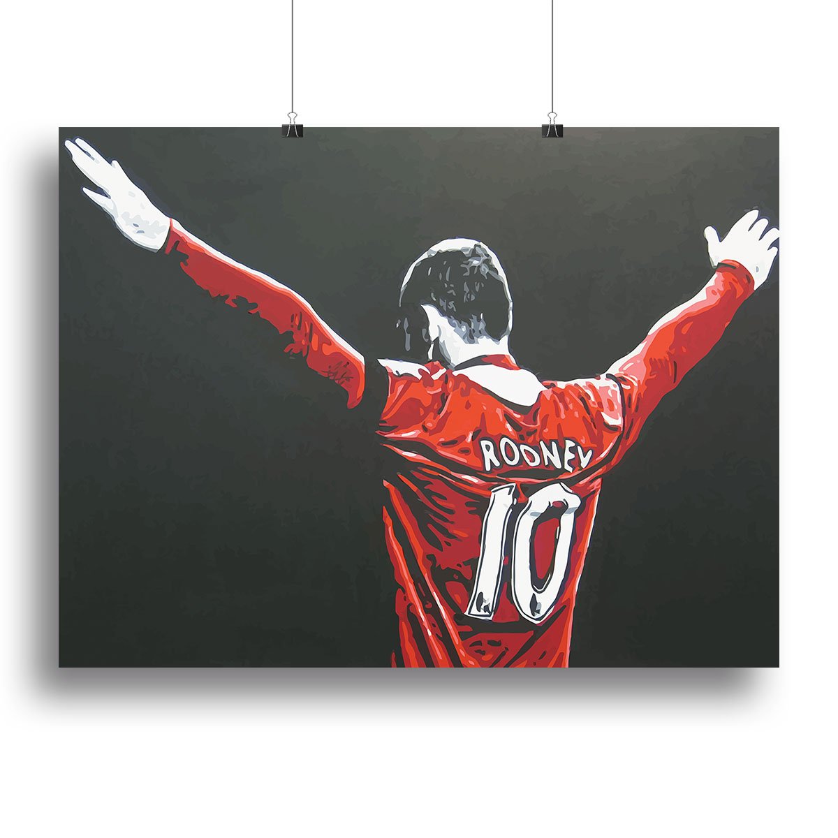 Wayne Rooney Canvas Print or Poster