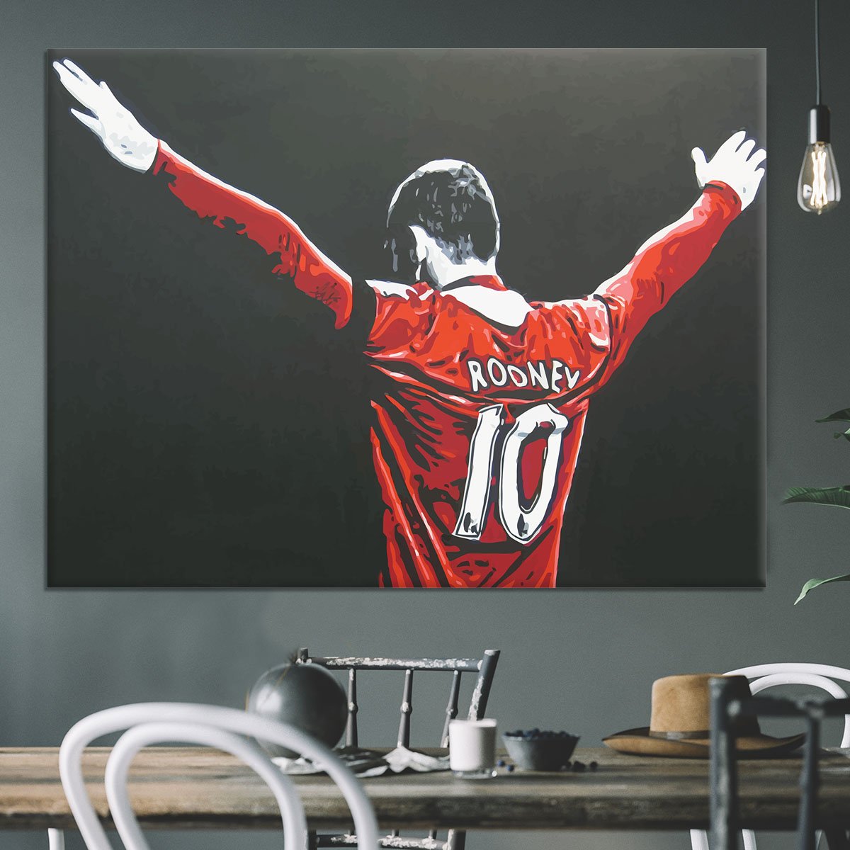 Wayne Rooney Canvas Print or Poster