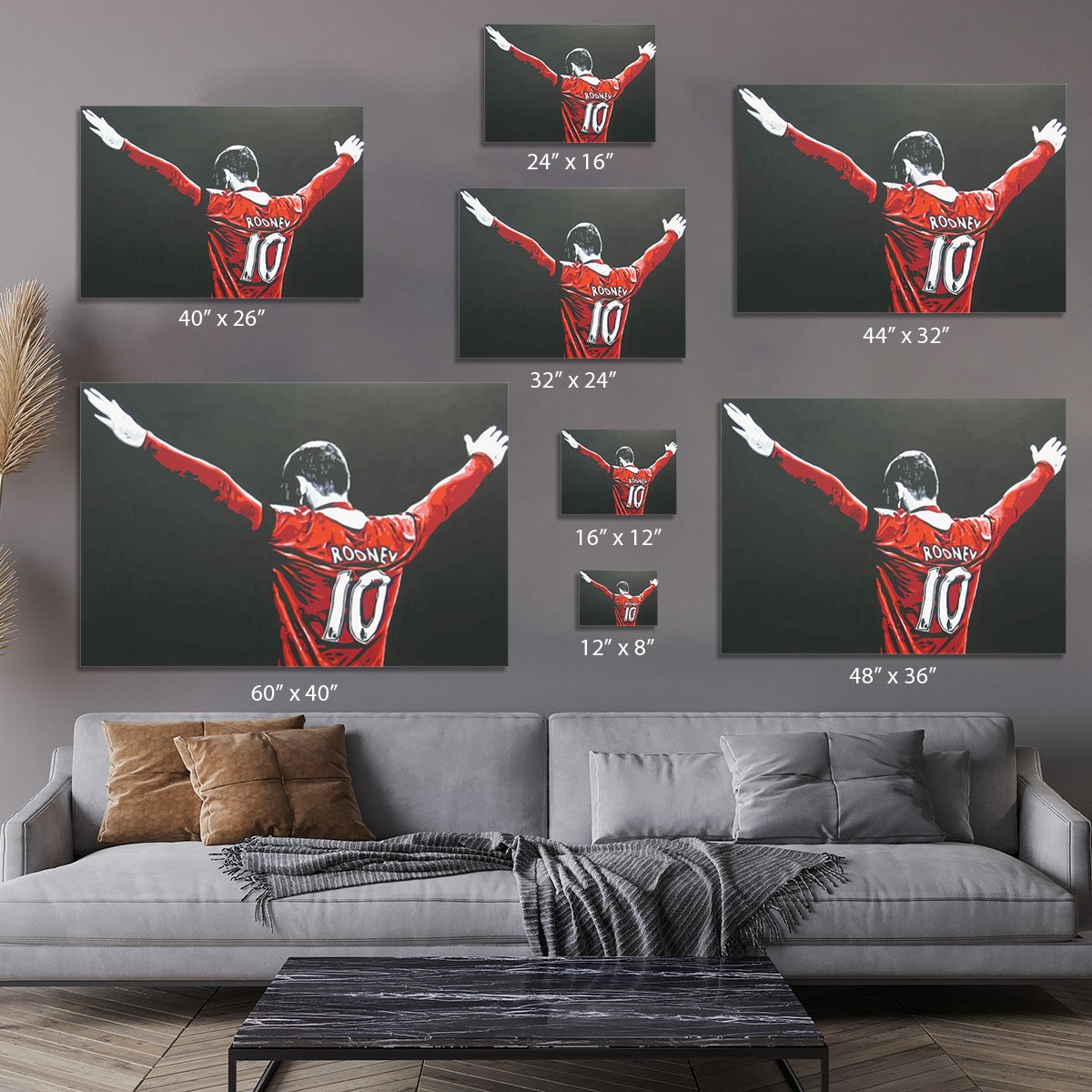 Wayne Rooney Canvas Print or Poster