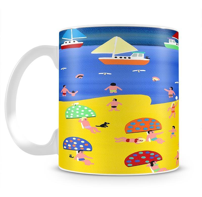 We are on holiday by Gordon Barker Mug - Canvas Art Rocks - 1