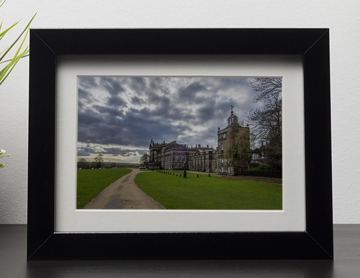 Wentworth Woodhouse Hall Framed Print - Canvas Art Rocks - 1