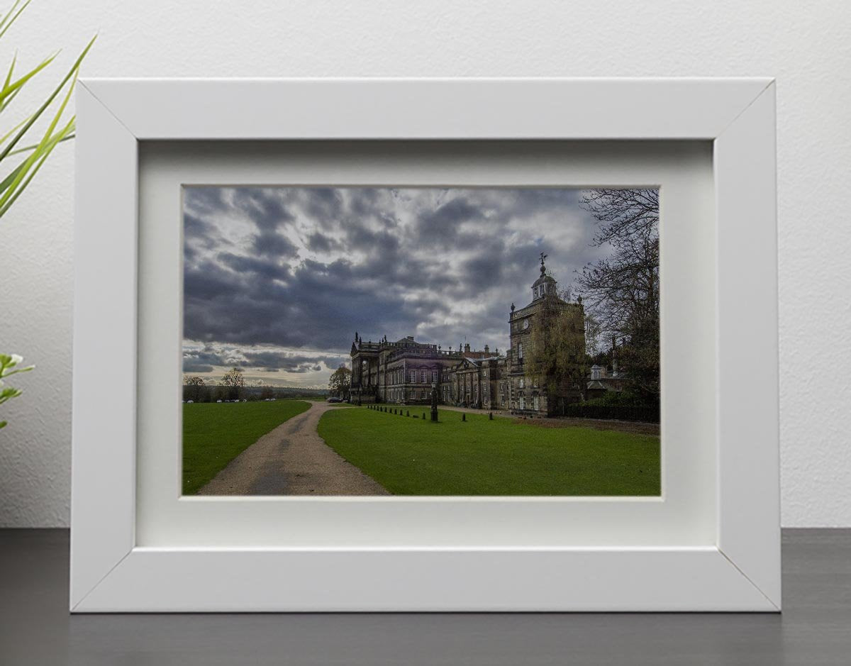 Wentworth Woodhouse Hall Framed Print - Canvas Art Rocks - 3