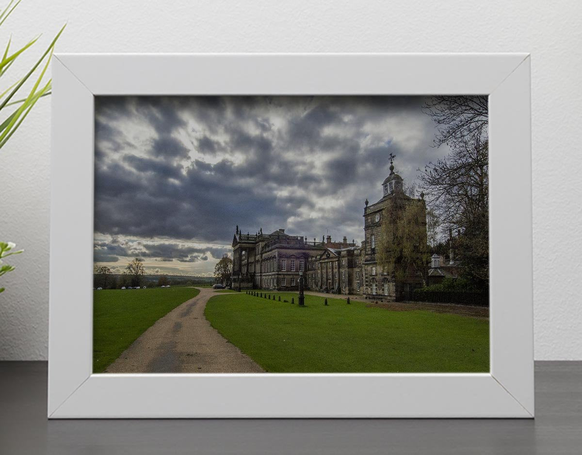 Wentworth Woodhouse Hall Framed Print - Canvas Art Rocks - 4
