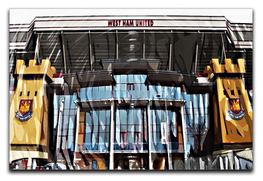 West Ham Upton Park Canvas Print or Poster  - Canvas Art Rocks - 1