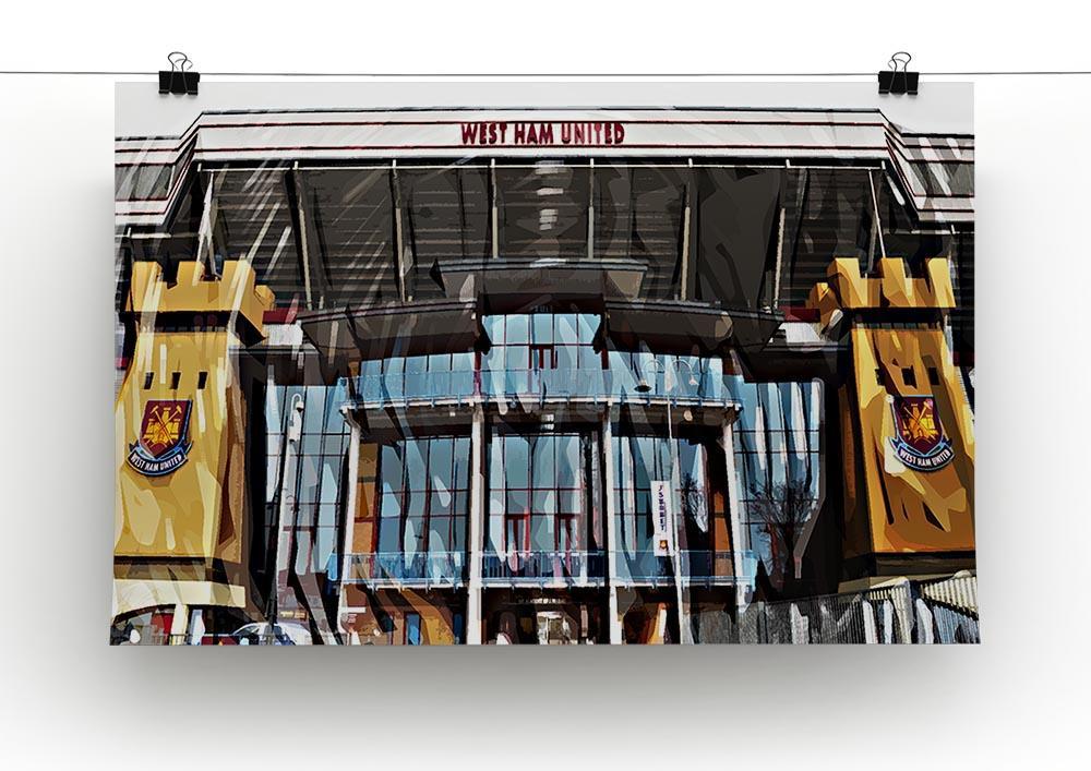 West Ham Upton Park Canvas Print or Poster - Canvas Art Rocks - 2