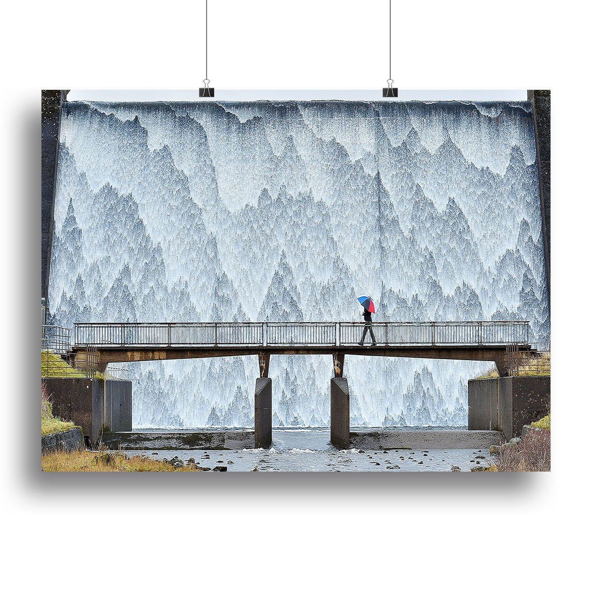 Wet Sleddale Canvas Print or Poster