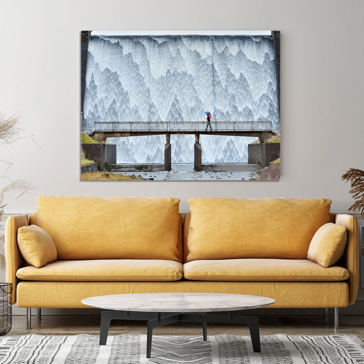 Wet Sleddale Canvas Print or Poster
