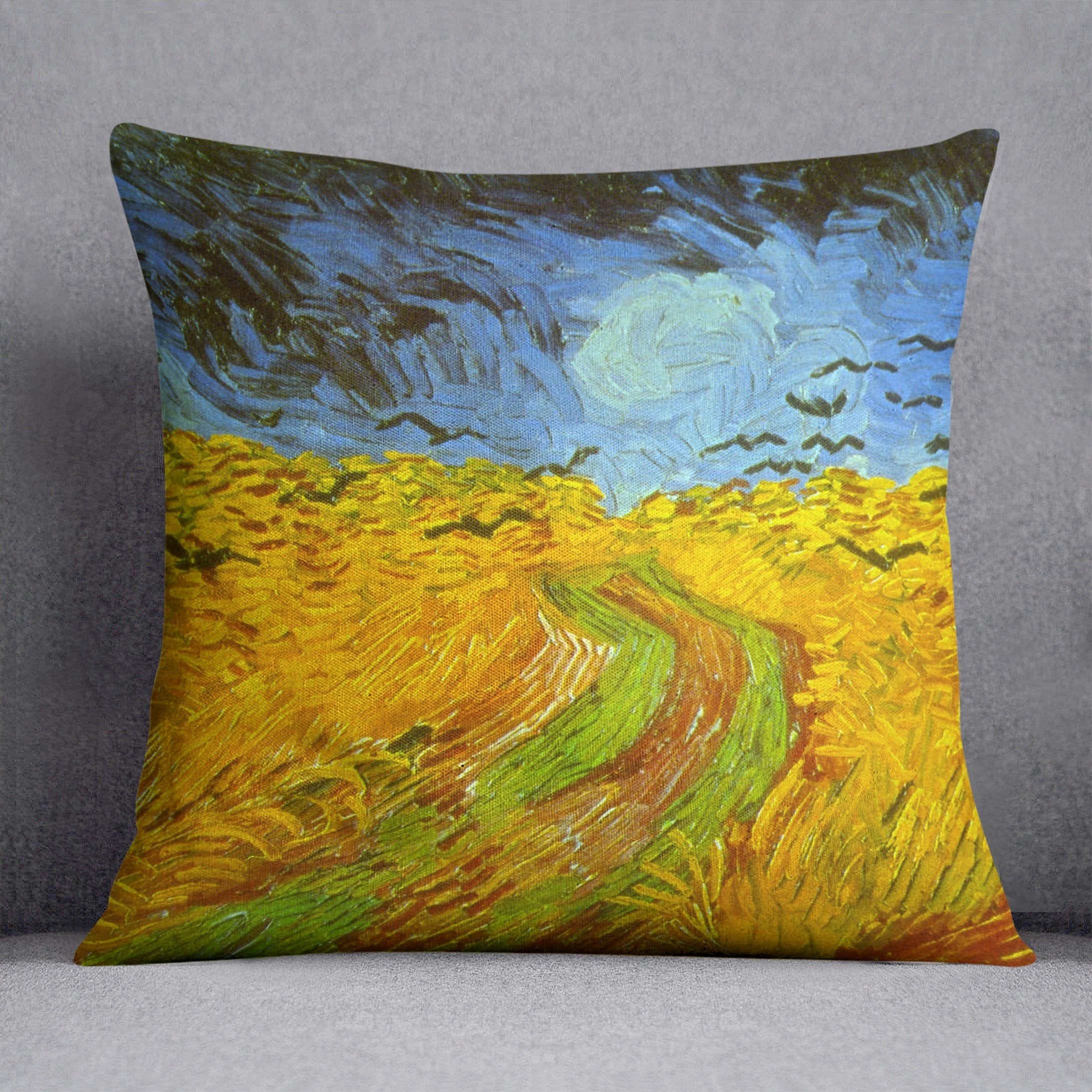 Wheatfield Throw Pillow