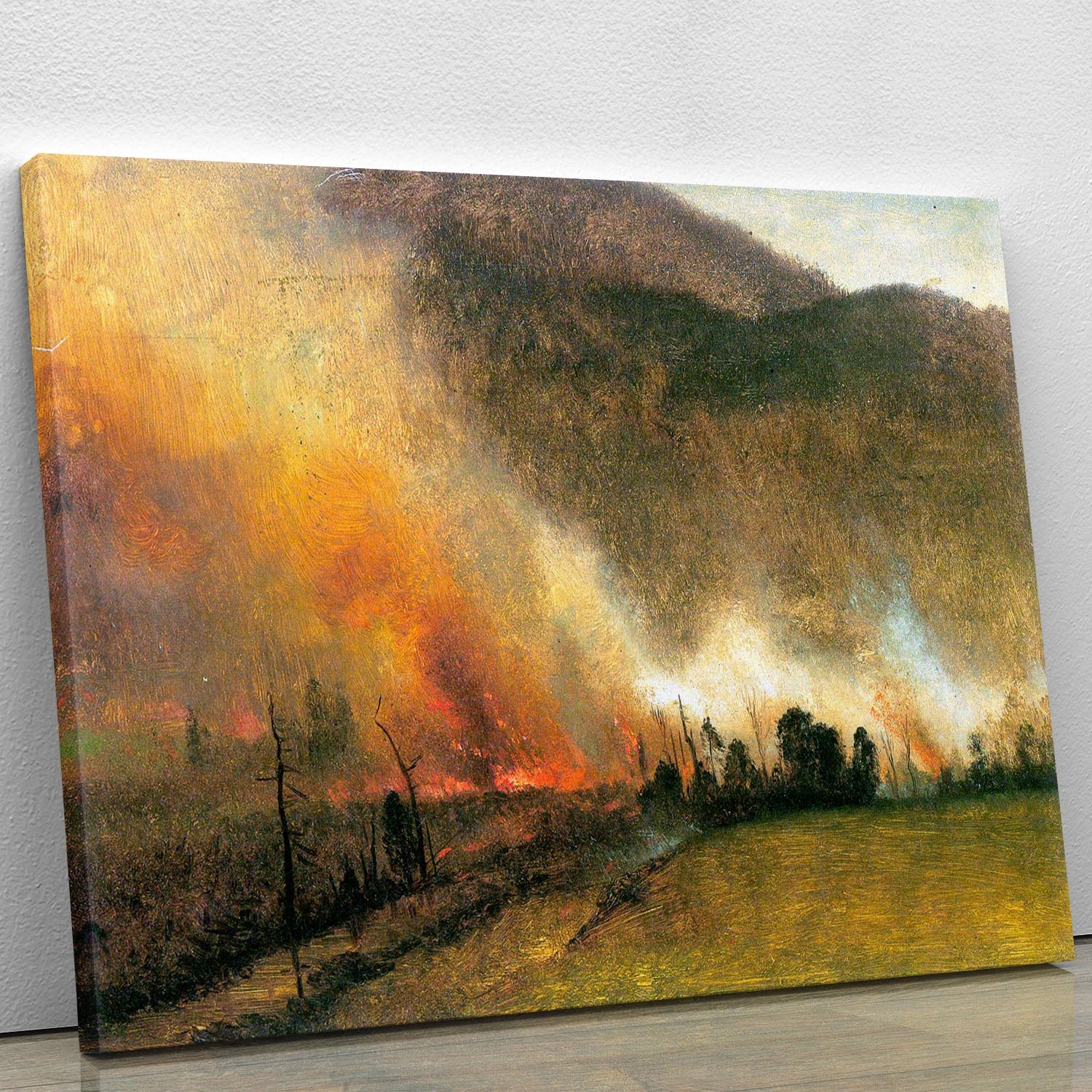 White Mountains New hampshire 1 by Bierstadt Canvas Print or Poster