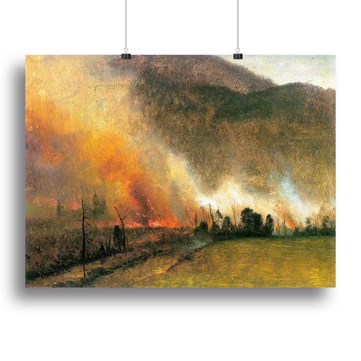 White Mountains New hampshire 1 by Bierstadt Canvas Print or Poster