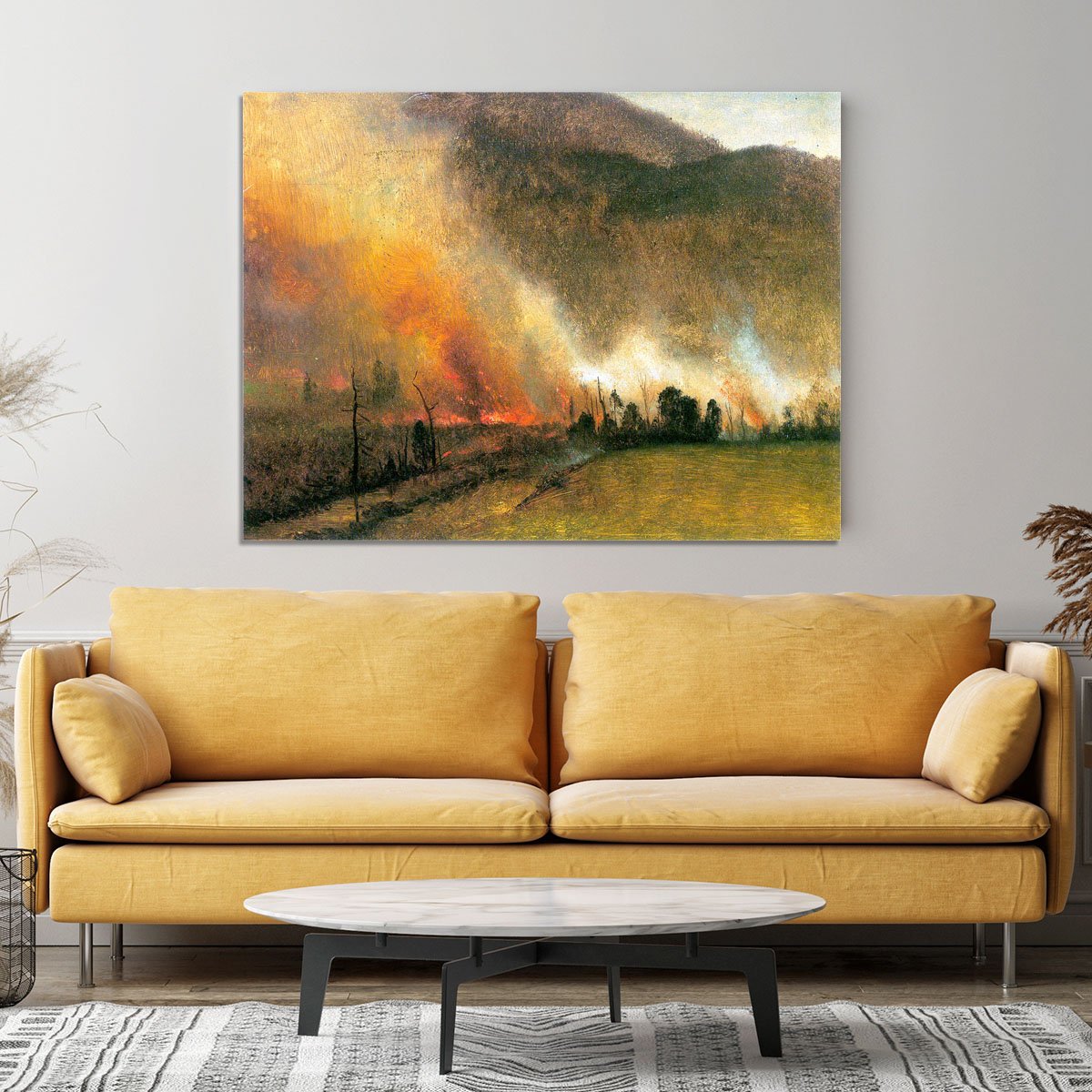 White Mountains New hampshire 1 by Bierstadt Canvas Print or Poster