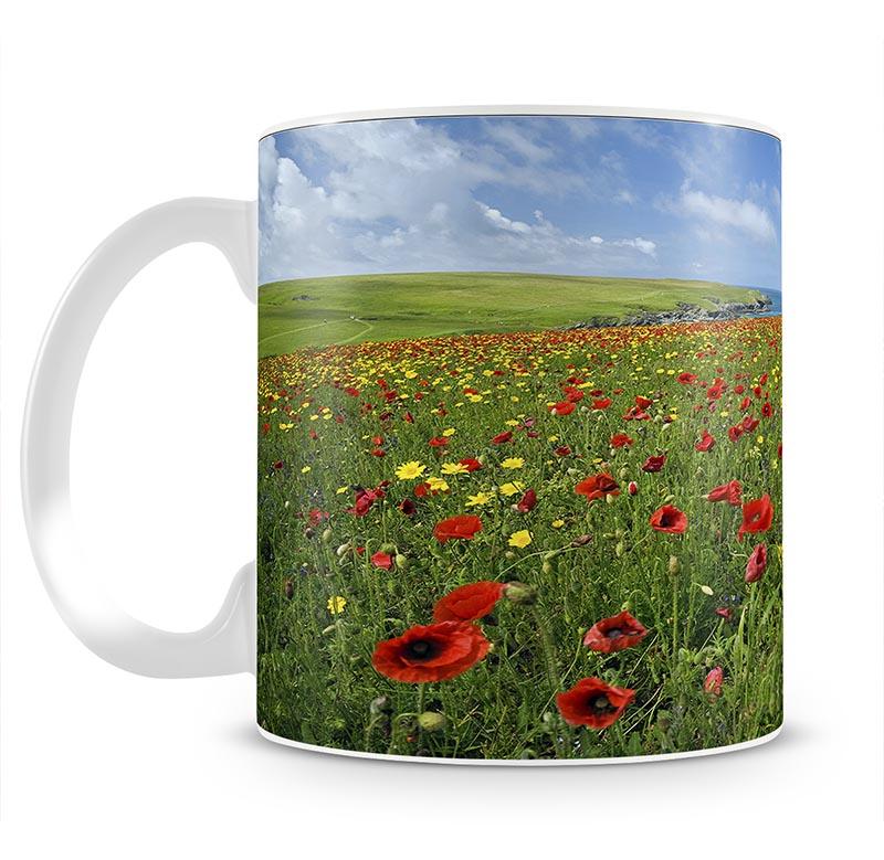 Wild Flower Meadow Mug - Canvas Art Rocks - 1