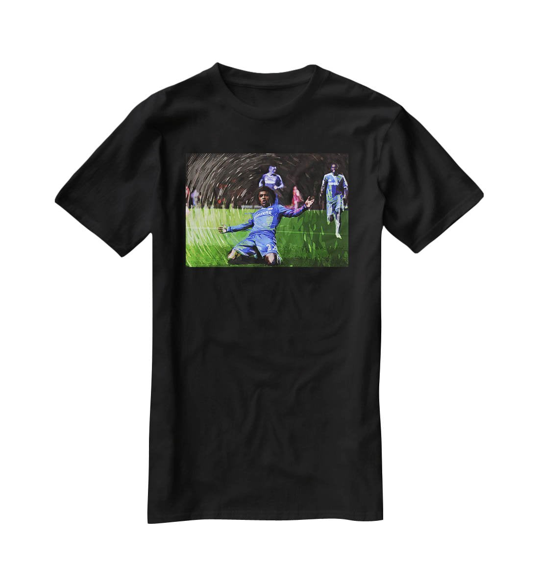 Willian Chelsea T-Shirt - Canvas Art Rocks - 1