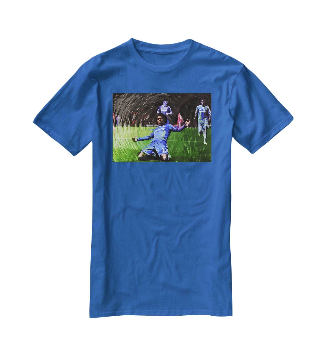 Willian Chelsea T-Shirt - Canvas Art Rocks - 2