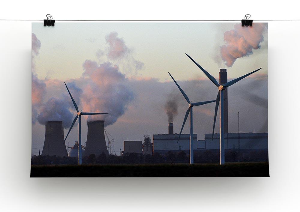 Wind Farm Canvas Print or Poster - Canvas Art Rocks - 2