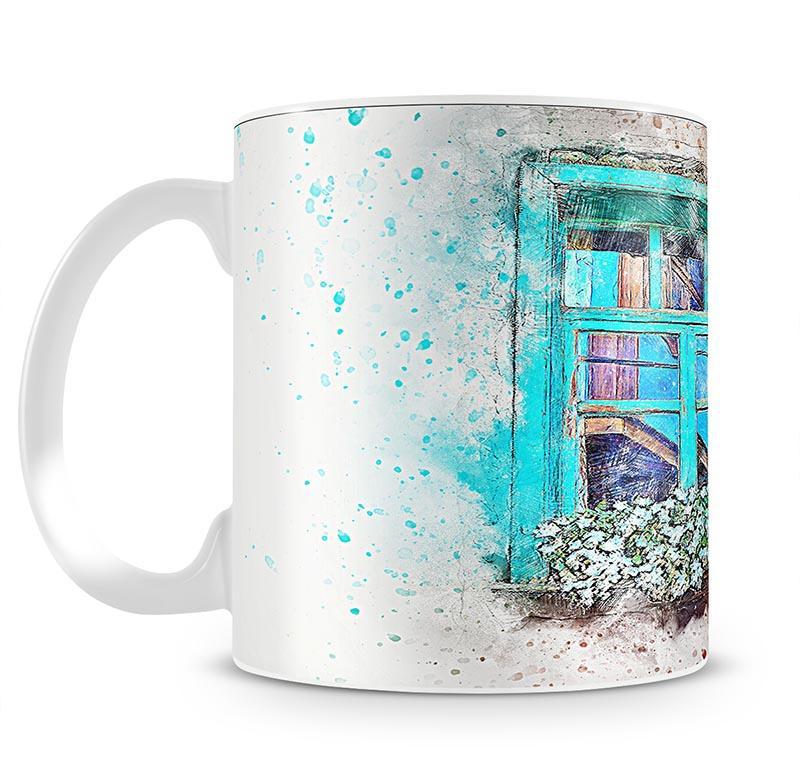 Window Painting Mug - Canvas Art Rocks - 2