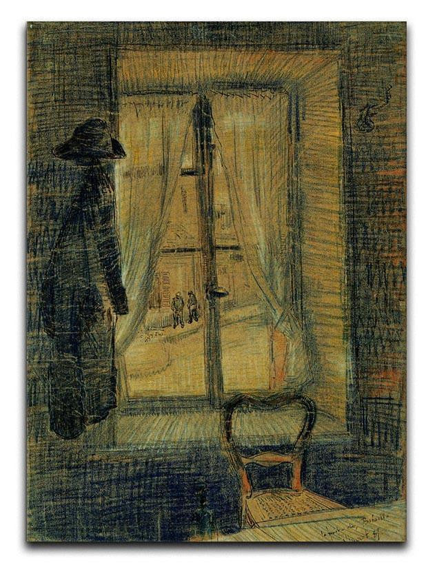 Window in the Bataille Restaurant by Van Gogh Canvas Print & Poster  - Canvas Art Rocks - 1