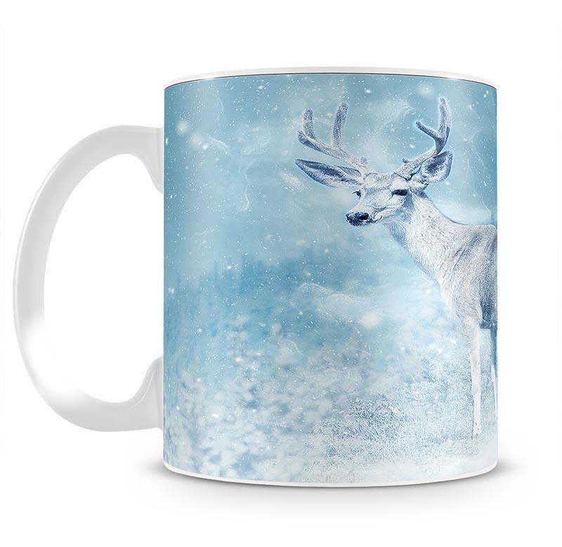 Winter Moose Mug - Canvas Art Rocks - 2