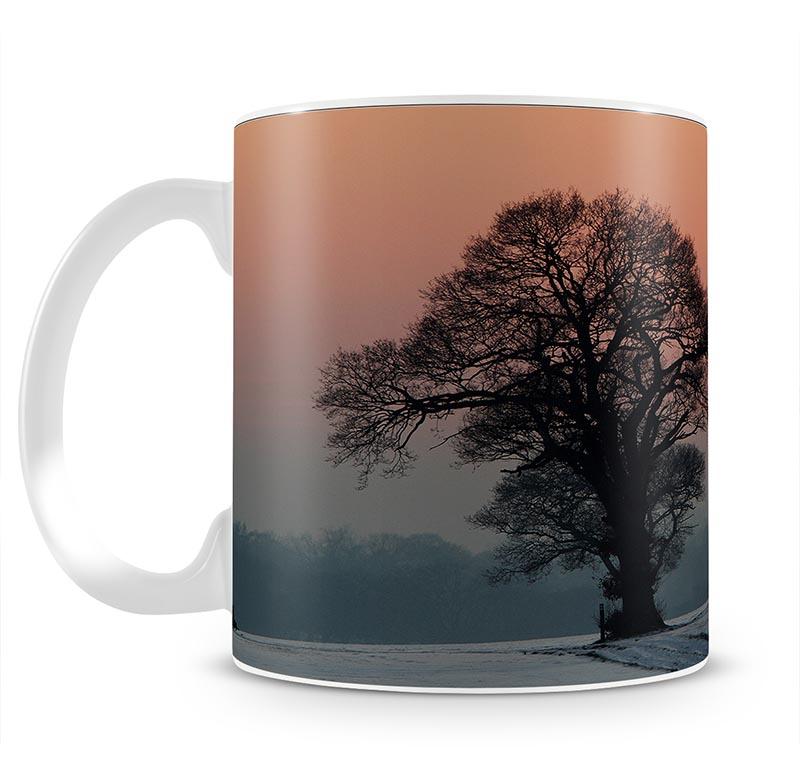 Winter Sunset Mug - Canvas Art Rocks - 1