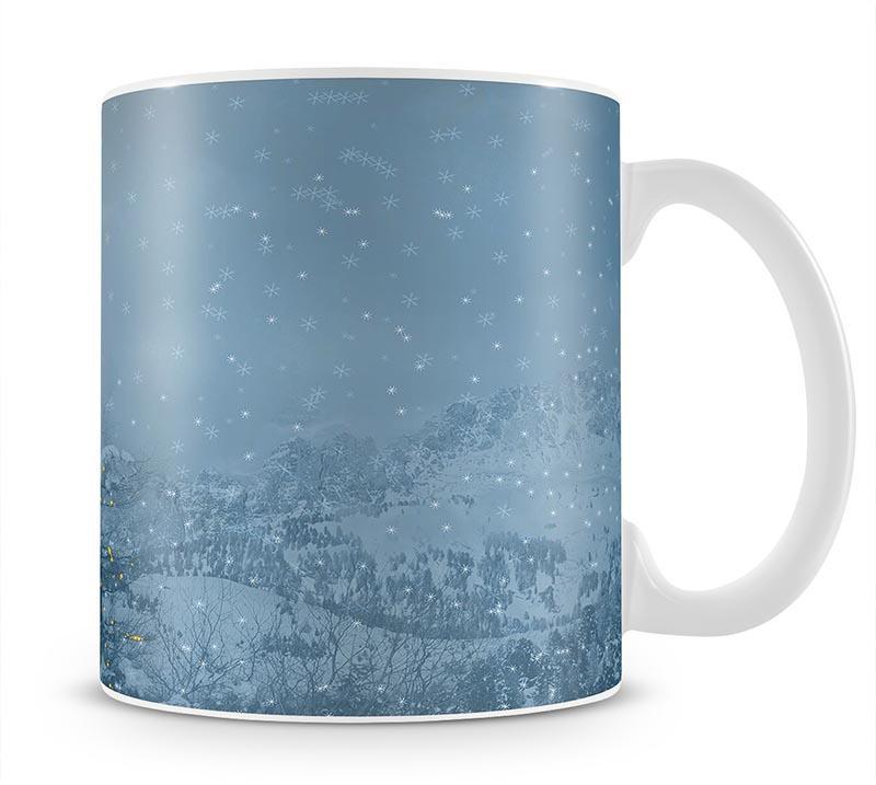 Winters Night Mug - Canvas Art Rocks - 1