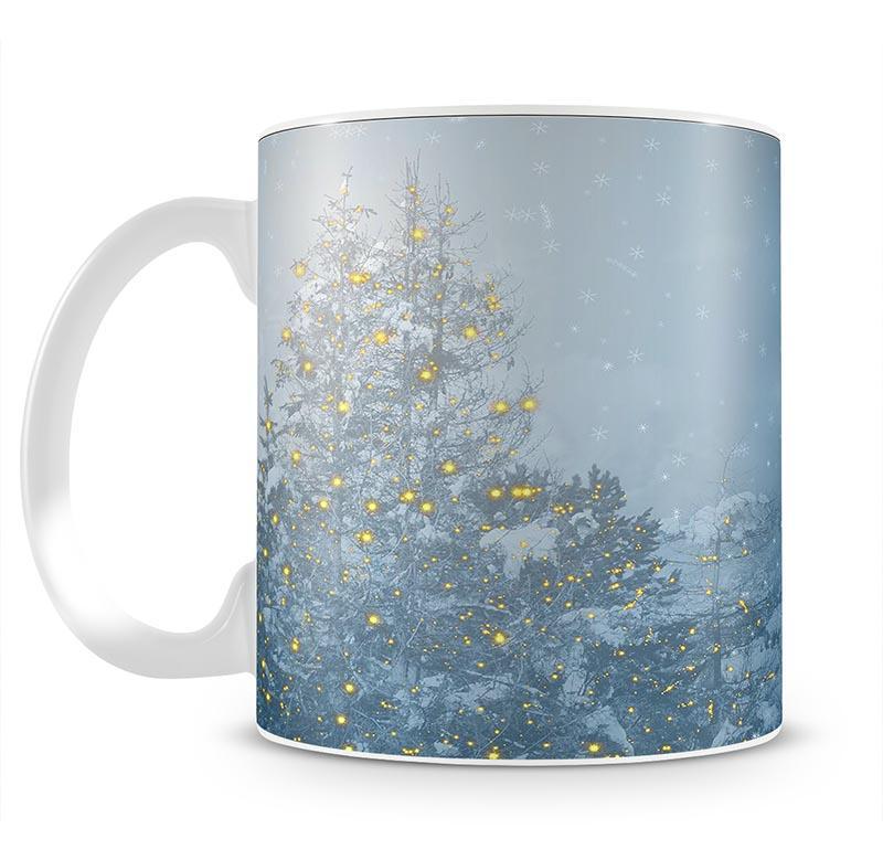 Winters Night Mug - Canvas Art Rocks - 2