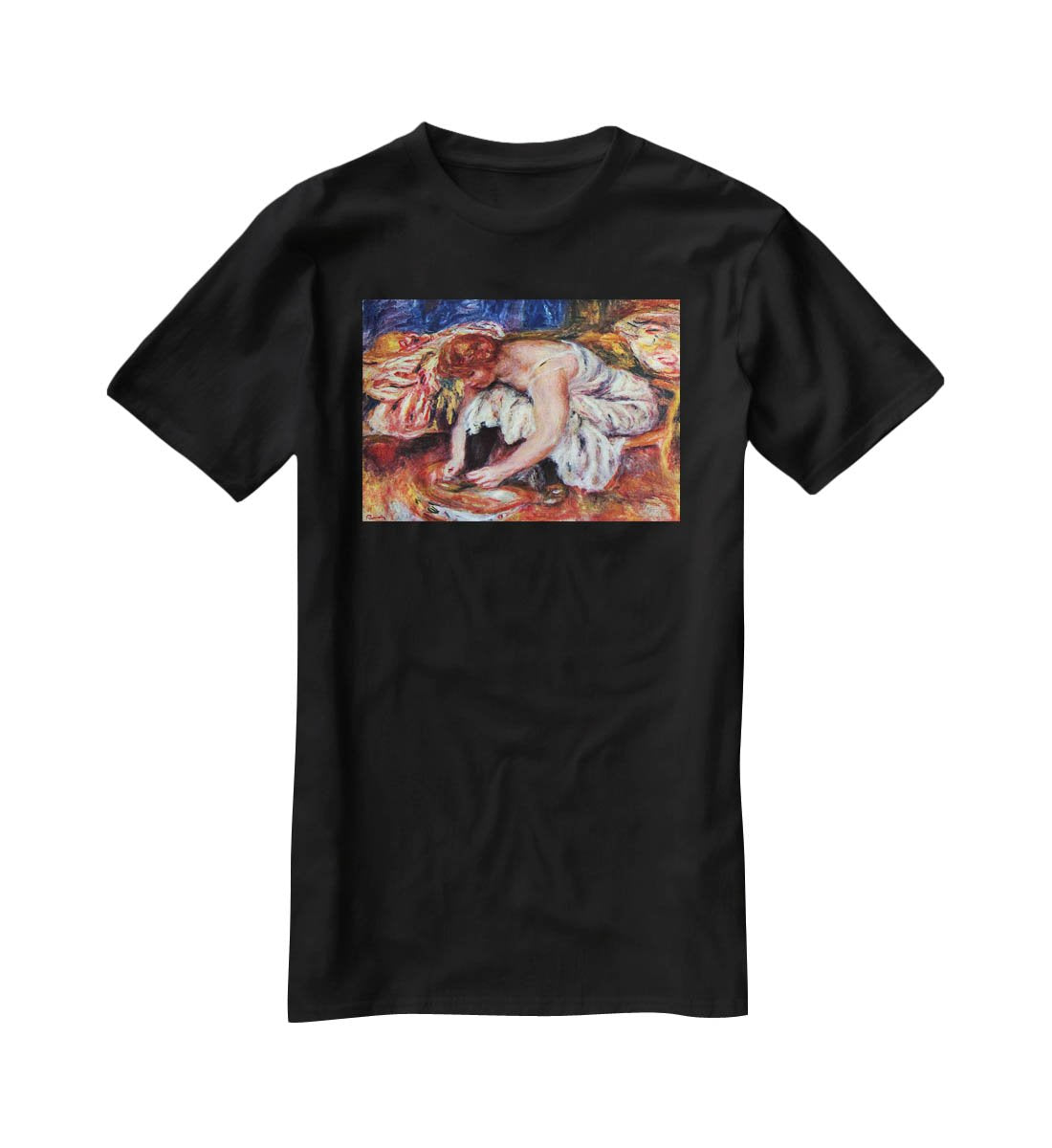 Woman Shoe Syndicate by Renoir T-Shirt - Canvas Art Rocks - 1