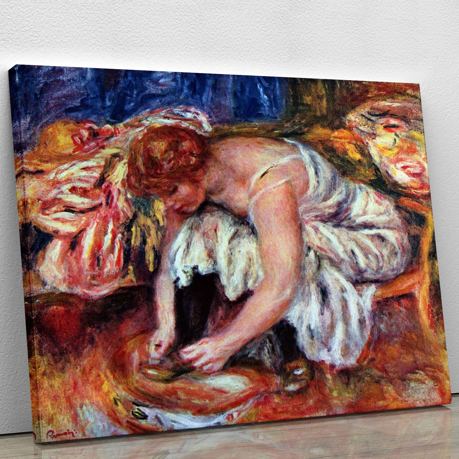 Woman Shoe Syndicate by Renoir Canvas Print or Poster