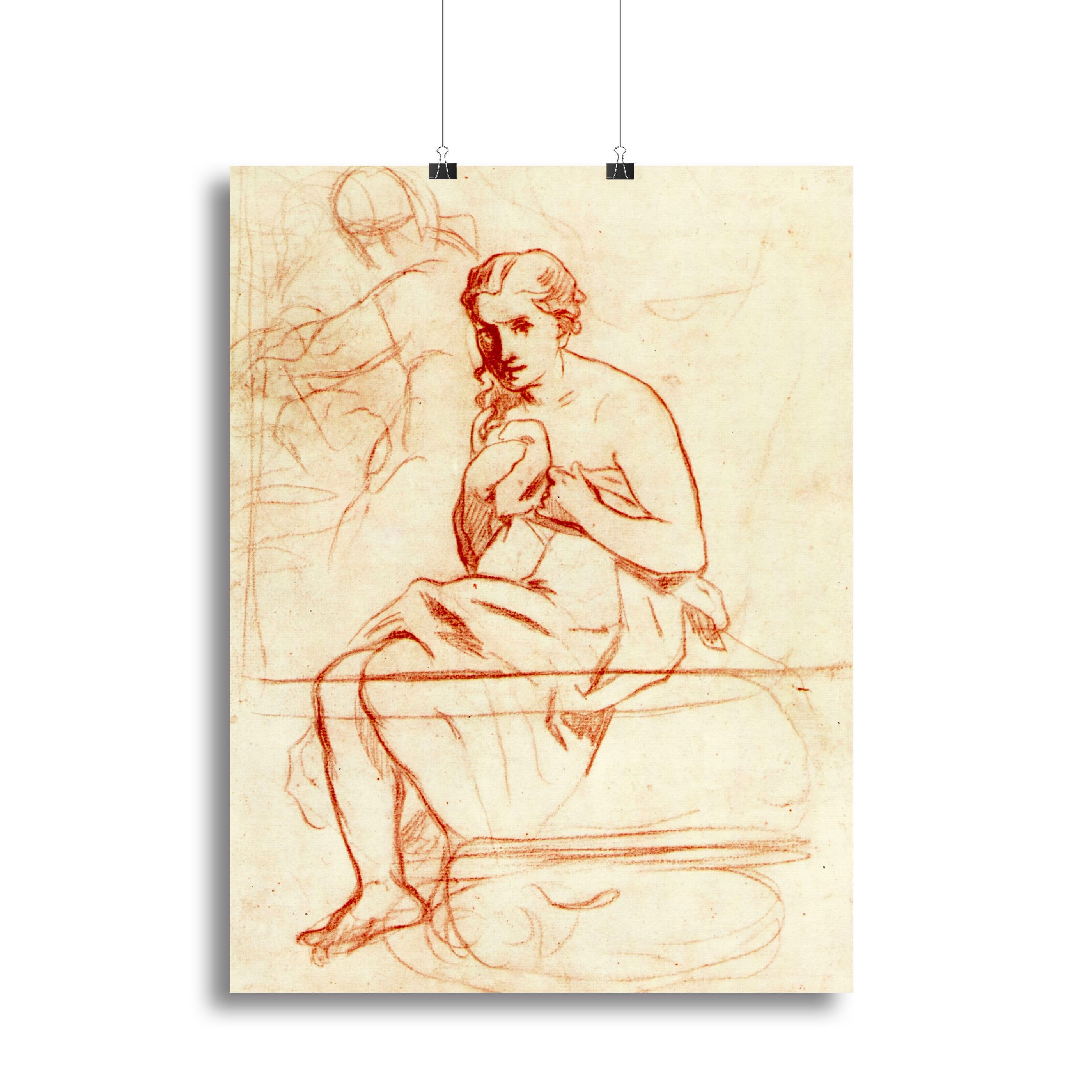 Women at the Toilet by Manet Canvas Print or Poster