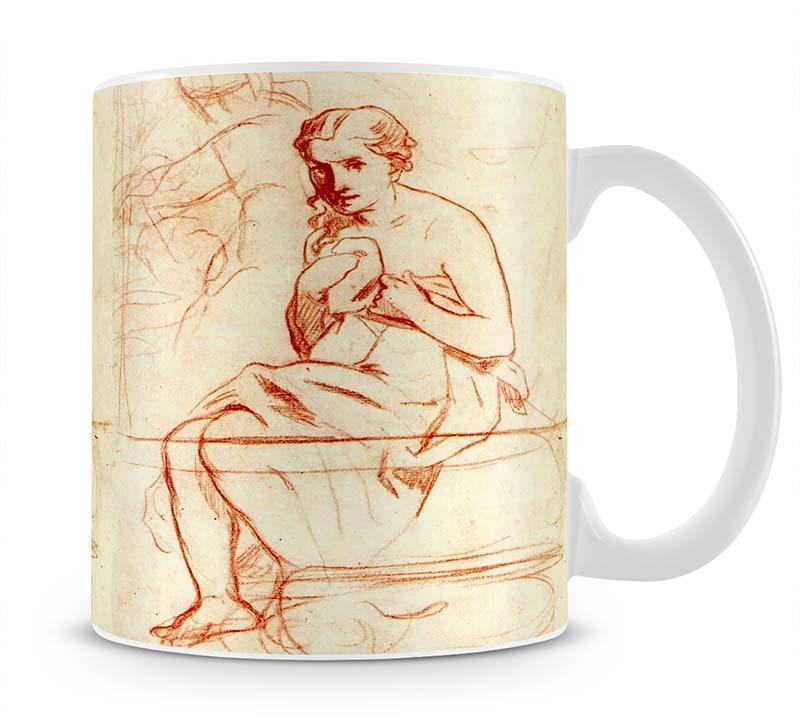 Women at the Toilet by Manet Mug - Canvas Art Rocks - 1