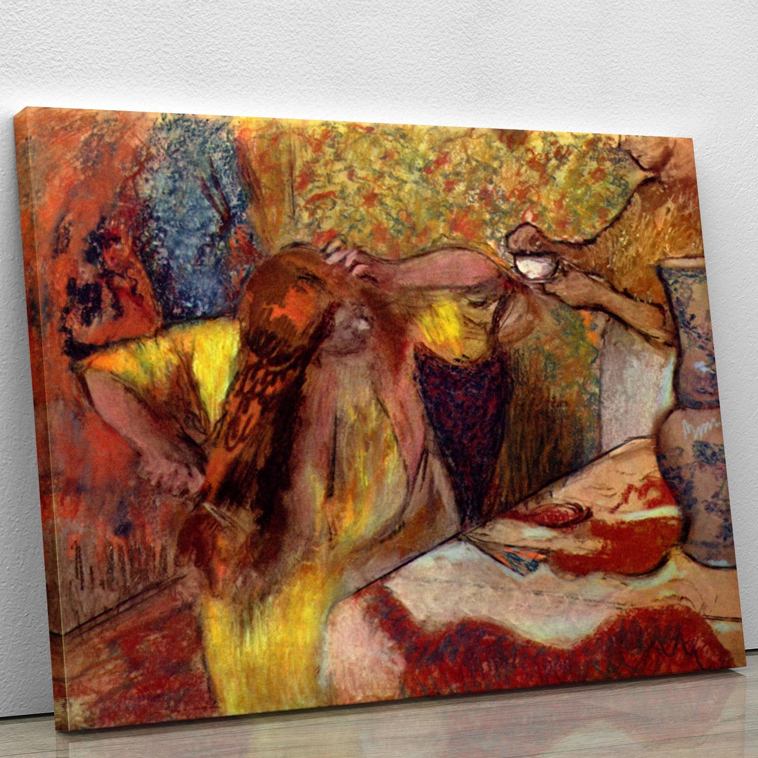 Women at the toilet 1 by Degas Canvas Print or Poster