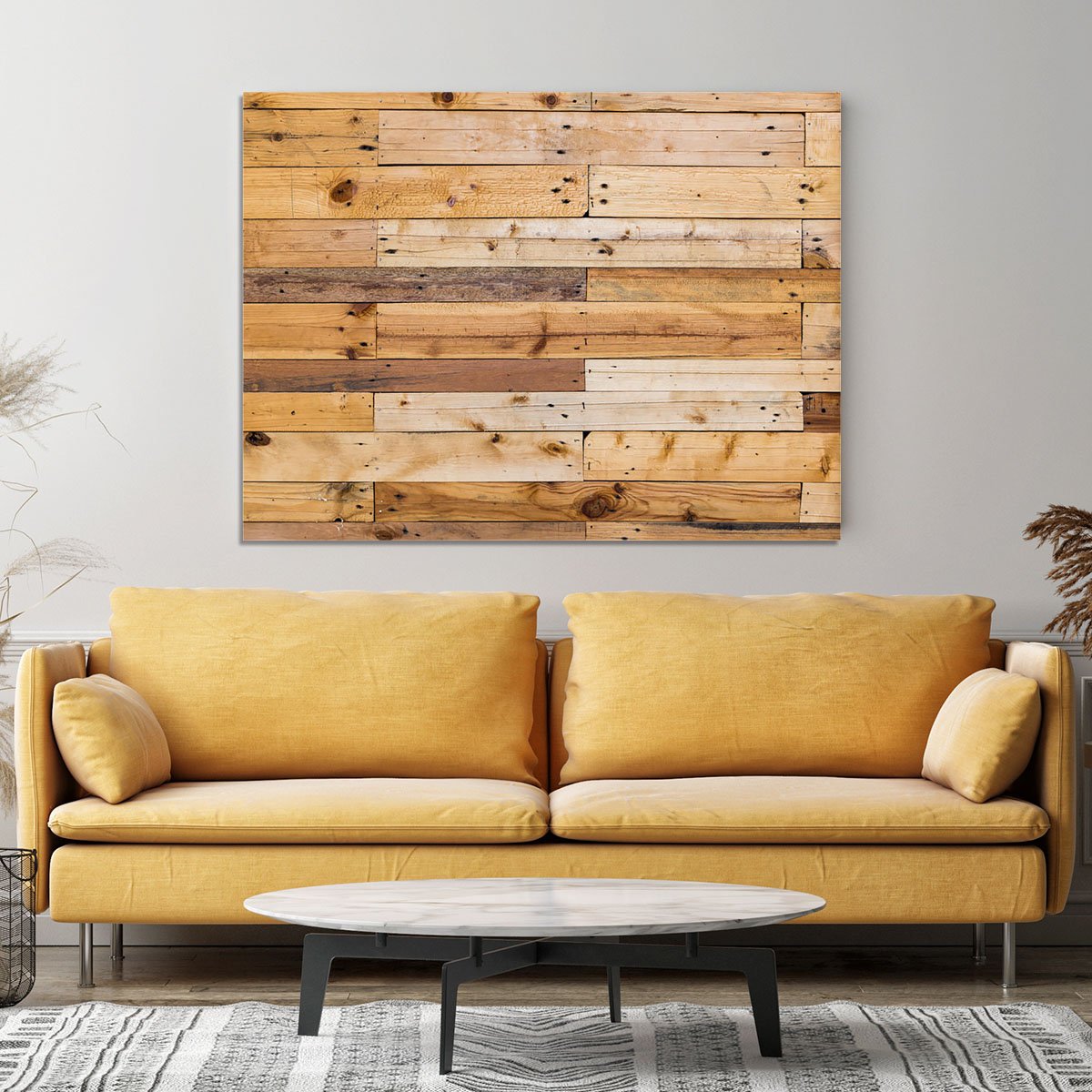 Wood texture Canvas Print or Poster