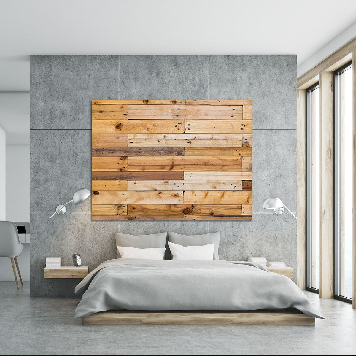 Wood texture Canvas Print or Poster