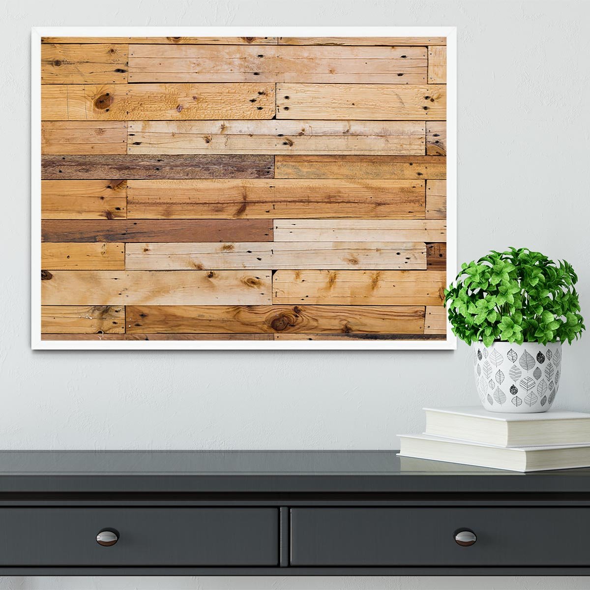 Wood texture Framed Print - Canvas Art Rocks -6