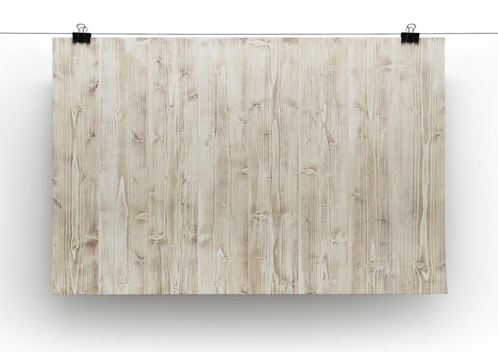Wooden texture light wood Canvas Print or Poster - Canvas Art Rocks - 2