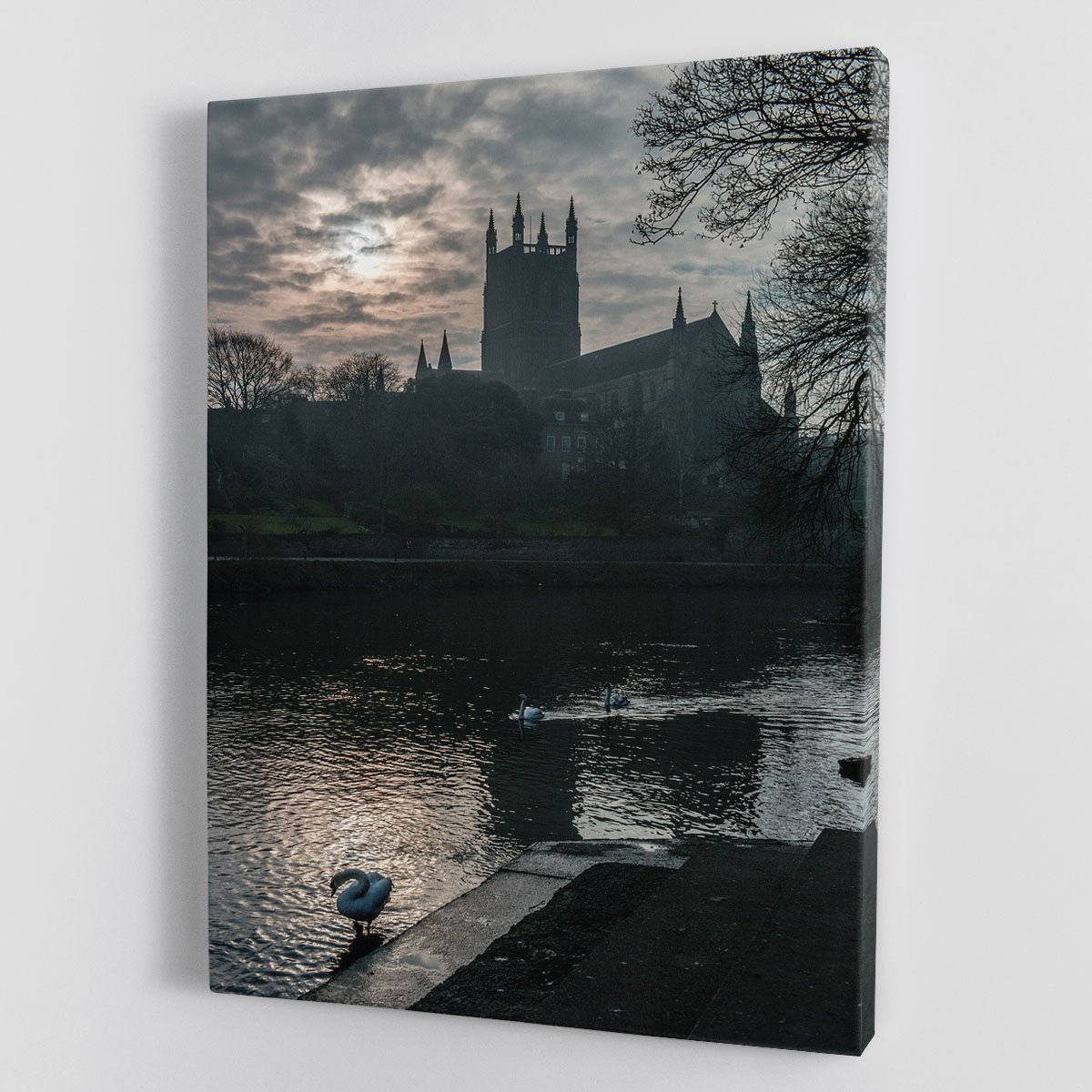Worcester Cathedral Canvas Print or Poster