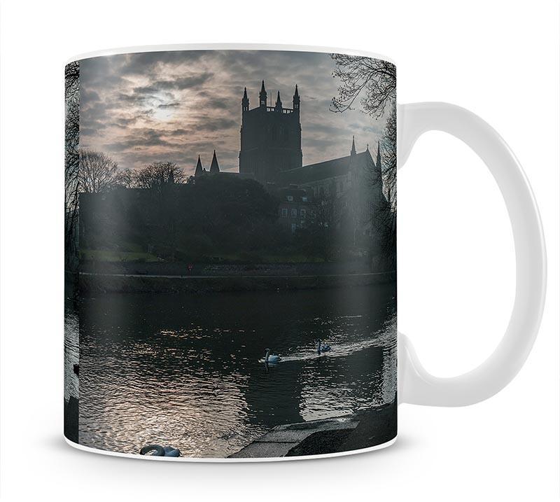 Worcester Cathedral Mug - Canvas Art Rocks - 1