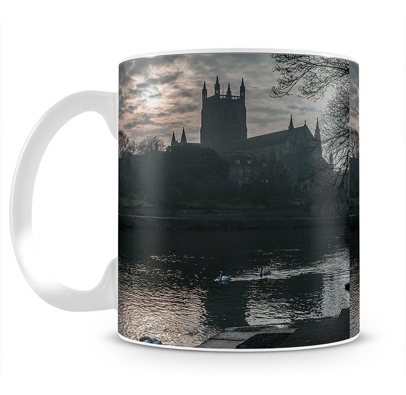 Worcester Cathedral Mug - Canvas Art Rocks - 1