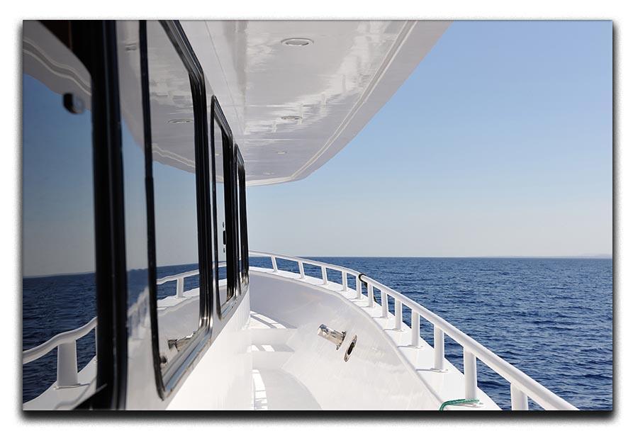 Yacht elements The deck Canvas Print or Poster  - Canvas Art Rocks - 1