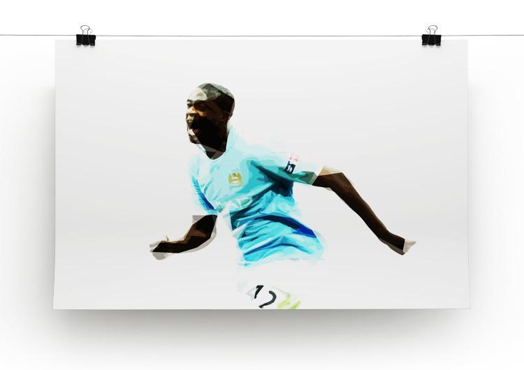 Yaya Toure Print - Canvas Art Rocks - 2