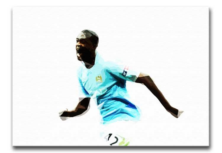 Yaya Toure Print - Canvas Art Rocks - 1