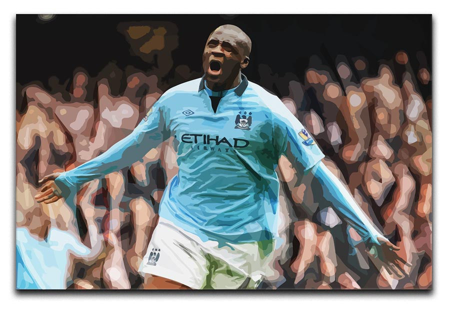 Yaya Toure Print - Canvas Art Rocks - 1